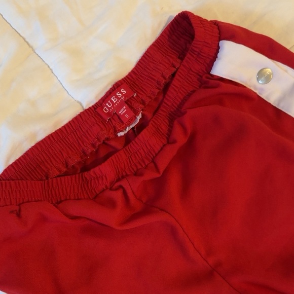 Adidas-Style Button Down Baggy Pants - Picture 4 of 5